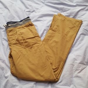 Boys Pants NWT straight XL (16) Brown Tan Elastic